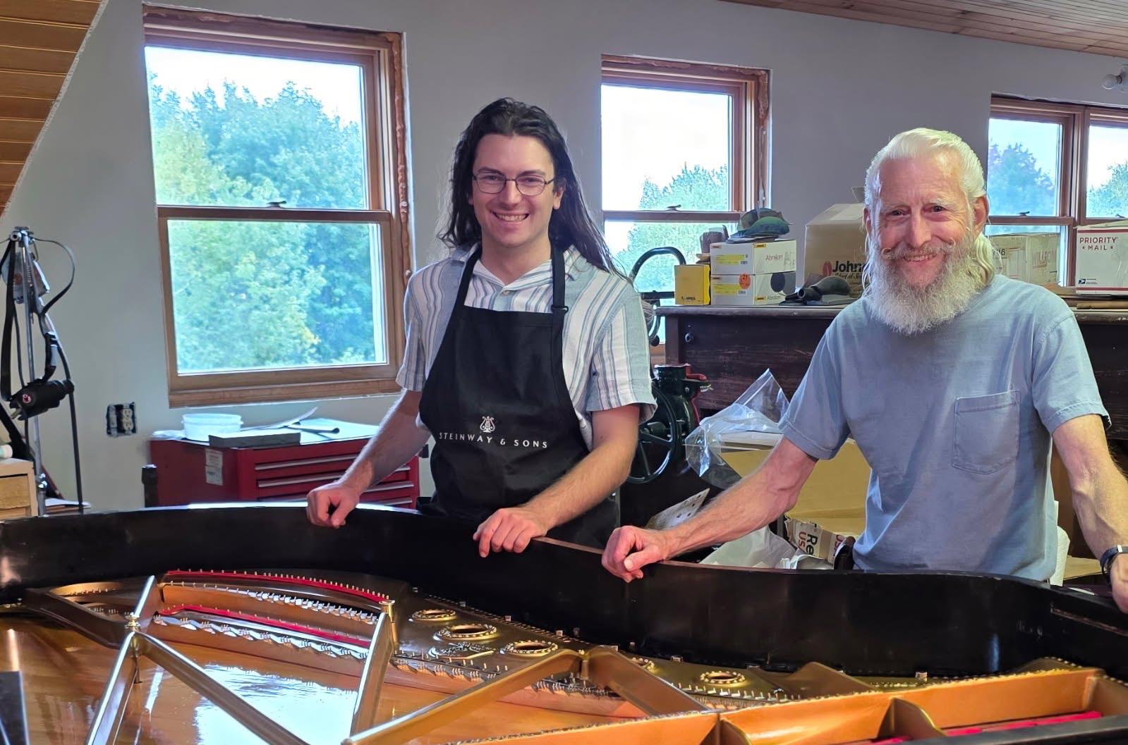 Piano restoration and rebuilding by Precision Piano